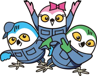 弘前スマイルかたづけ隊キャラクター